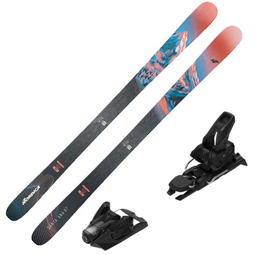 Nordica Unleashed 98 CA Skis 2027 with Atomic Strive 14 Bindings